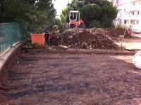 Terrassement et évacuation de la terre