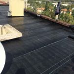 Pose du nouveau complexe d'étanchéité